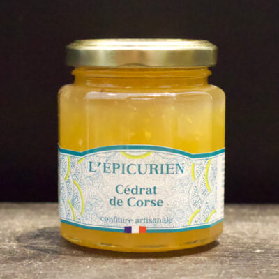 Confiture Cédrat l'épicurien de Corse