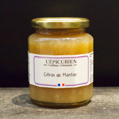 Confiture Citron de Menton L'épicurien