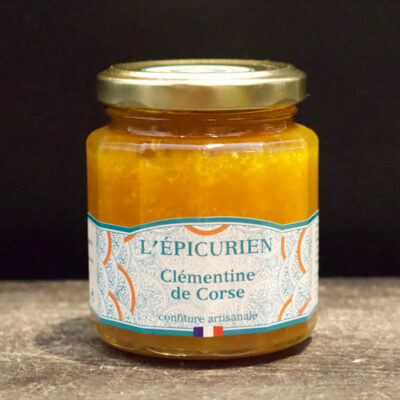 Confiture Clémentine de Corse Bio au sucre de canne - L'Épicurien