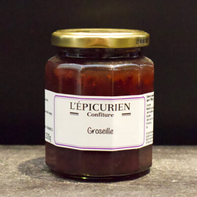 Confiture de Groseille au sucre de canne - L'Épicurien