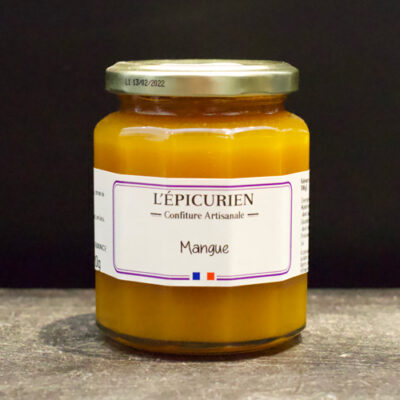 Confiture Mangue au sucre de canne - L'Épicurien