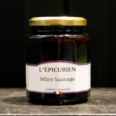 Confiture de Mûre Sauvage au sucre de canne - L'Épicurien