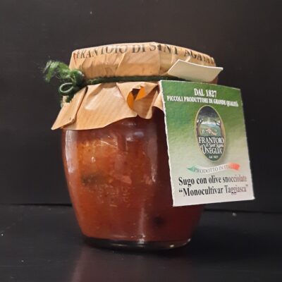 Sauce tomate aux olives Taggiasca, Frantoio