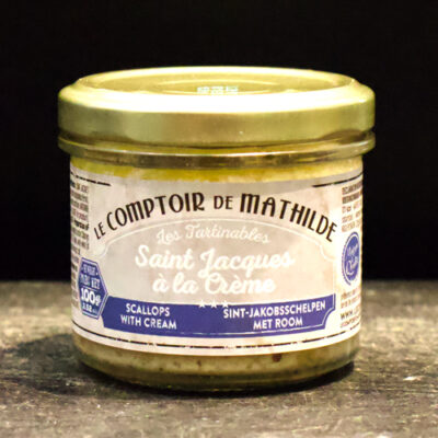 Tartinade "Saint Jacques à la crème", Le Comptoir de Mathilde