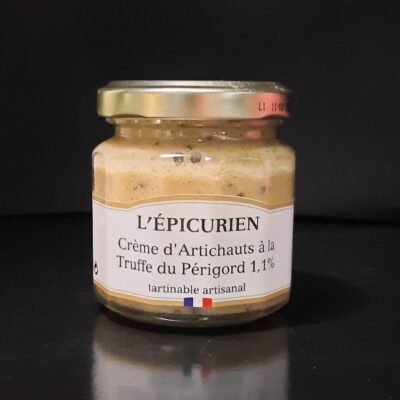 Tartine Crème d'Artichauts à la Truffe du Périgord